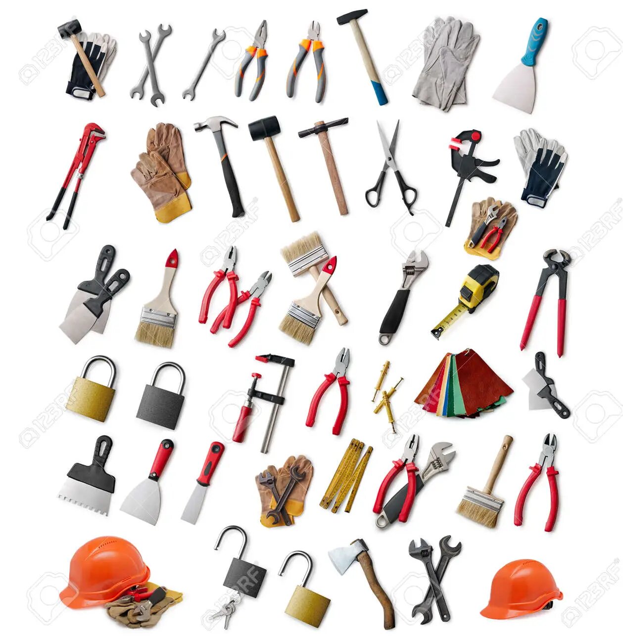 38737524-large-selection-of-assorted-different-hand-tools-and-safety-gear-for-diy-construction-maintenance-an