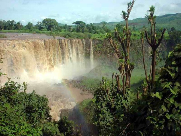 Blue Nile falls