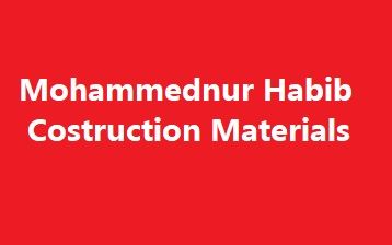 Mohammednur Habib Costruction Materials | መሃመድኑር ሃቢብ ለኮንስትራክሽን ግንባታ እና ማጠናቀቂያ የሚሆኑ ዕቃዎች አቅራቢ