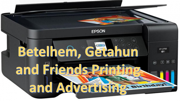 Betelhem, Getahun and Friends Printing and Advertising / ቤተልሄም፣ ጌታሁን እና ጓደኞቻቸው የህትመት እና የማስታወቂያ ስራ
