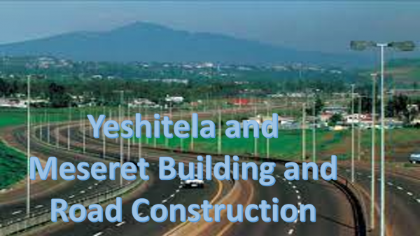 Yeshitela and Meseret Building and Road Construction /  የሺጥላ እና መሰረት ህንፃ እና መንገድ ስራ ተቋራጭ