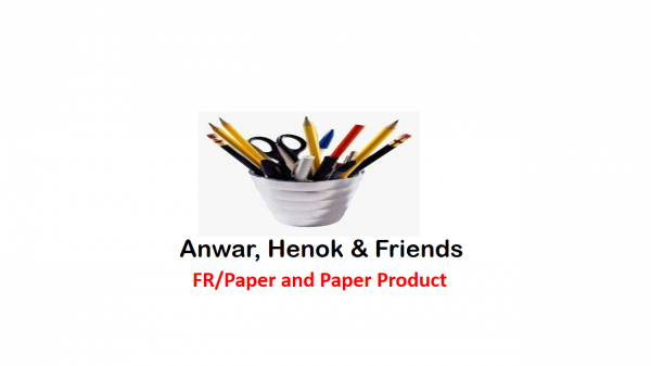 Anwar, Henok and Friends FR/Paper and Paper Products   | አንዋር ፣ ሄኖክ እና ጓደኞቻቸዉ የፅህፈት እና አላቂ የቢሮ እቃዎች አቅራቢ