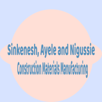 Sinkenesh, Ayele and Nigussie Construction Materials Manufacturing | ስንቅነሽ፣ አየለ እና ንጉሴ የኮንስትራክሽን እቃዎች አምራች